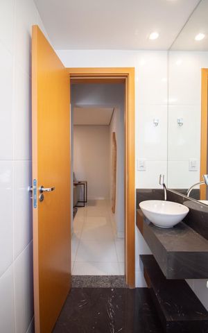 Apartamento para alugar com 60m², 2 quartos e 2 vagas Apartamento para alugar com 60m², 2 quartos e 2 vagasBanheiro Social