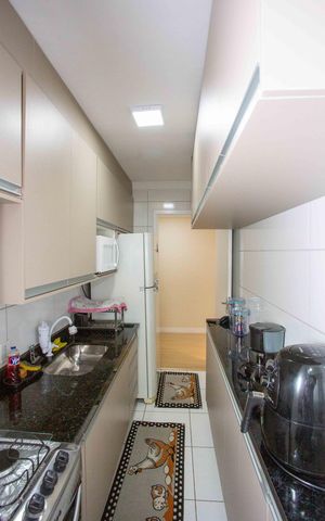 Apartamento à venda com 52m², 2 quartos e 1 vagaCozinha