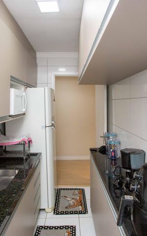 Apartamento à venda com 52m², 2 quartos e 1 vagaCozinha