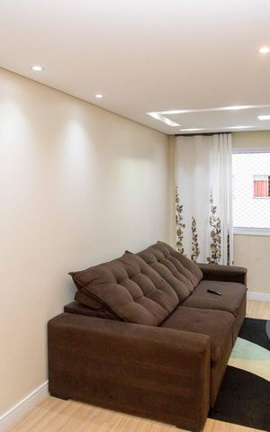 Apartamento à venda com 52m², 2 quartos e 1 vagaSala