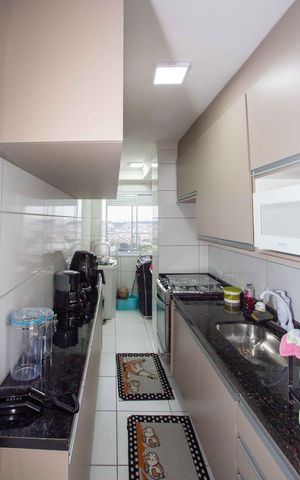Apartamento à venda com 52m², 2 quartos e 1 vagaCozinha