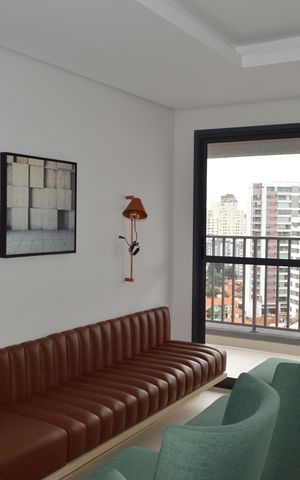 Studio para alugar com 23m², 1 quarto e sem vagaSalão de Festas