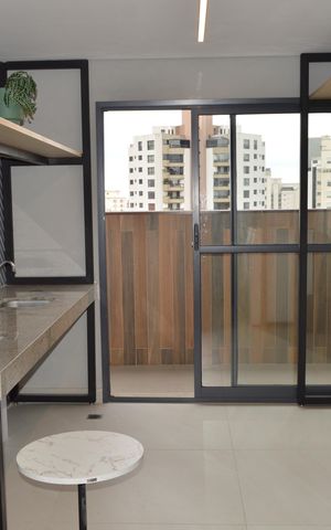 Studio para alugar com 23m², 1 quarto e sem vagaLavanderia