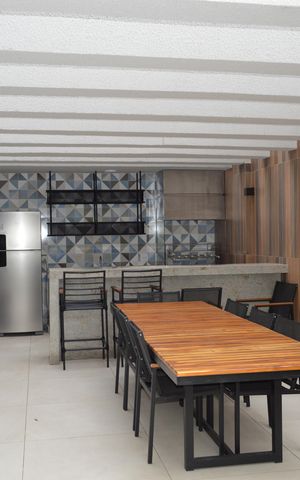 Studio para alugar com 23m², 1 quarto e sem vagaChurrasqueira