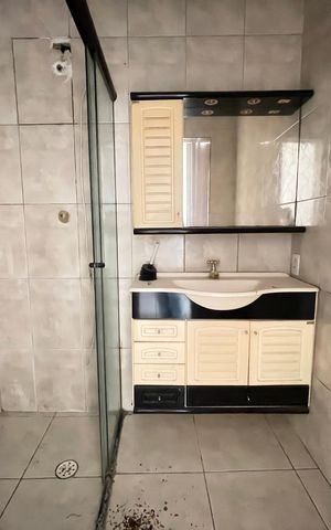 Casa para alugar com 90m², 2 quartos e 1 vaga Casa para alugar com 90m², 2 quartos e 1 vagaBanheiro 1