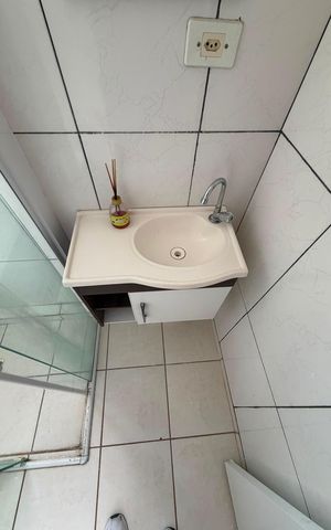 Apartamento para alugar com 44m², 2 quartos e 1 vaga Apartamento para alugar com 44m², 2 quartos e 1 vagaBanheiro