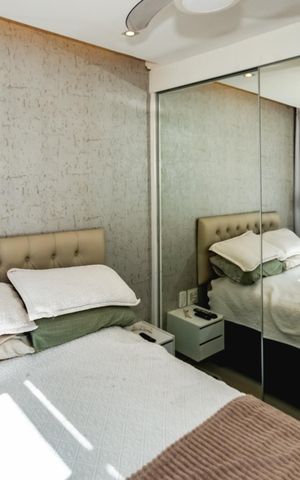 Apartamento para alugar com 46m², 2 quartos e 1 vagaQuarto 1