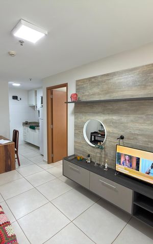 Apartamento à venda com 34m², 1 quarto e 1 vaga