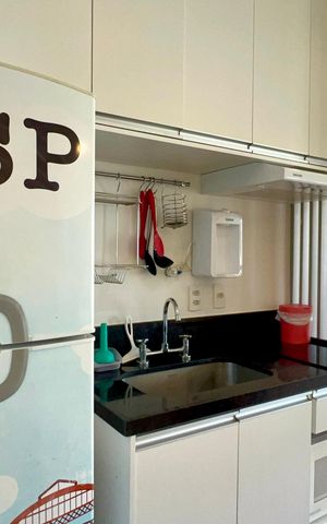 Studio para alugar com 31m², 1 quarto e sem vagaCozinha