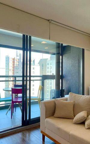 Studio para alugar com 31m², 1 quarto e sem vagaSala