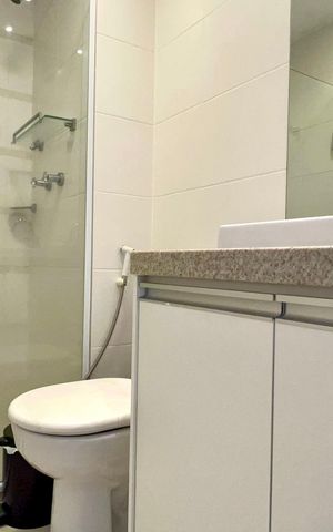 Studio para alugar com 31m², 1 quarto e sem vagaBanheiro