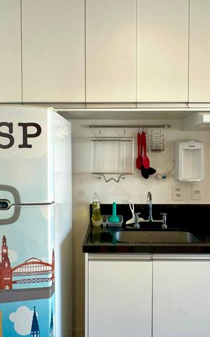 Studio para alugar com 31m², 1 quarto e sem vagaCozinha