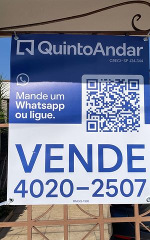 Casa à venda com 280m², 3 quartos e 4 vagasPlaca MMGQ 1990
