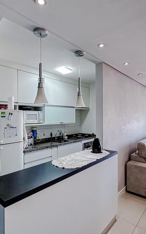 Apartamento à venda com 68m², 3 quartos e 2 vagasSala