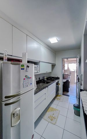 Apartamento à venda com 68m², 3 quartos e 2 vagasCozinha