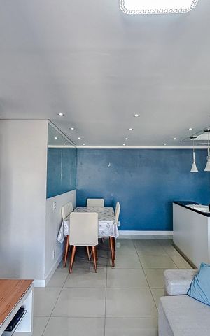 Apartamento à venda com 68m², 3 quartos e 2 vagasSala