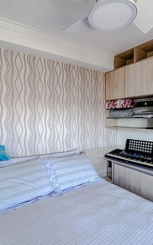 Apartamento à venda com 68m², 3 quartos e 2 vagasQuarto 3 - Suíte