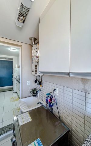 Apartamento à venda com 68m², 3 quartos e 2 vagasÁrea de Serviço