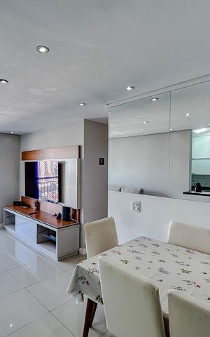 Apartamento à venda com 68m², 3 quartos e 2 vagasSala