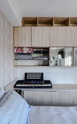 Apartamento à venda com 68m², 3 quartos e 2 vagasQuarto 3 - Suíte