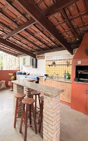 Casa à venda com 432m², 3 quartos e 3 vagasÁrea gourmet