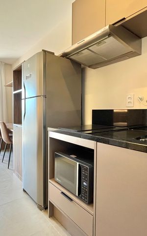 Studio para alugar com 28m², 1 quarto e sem vaga Studio para alugar com 28m², 1 quarto e sem vagaCozinha