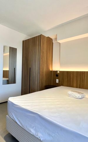 Studio para alugar com 28m², 1 quarto e sem vaga Studio para alugar com 28m², 1 quarto e sem vagaSala/Quarto