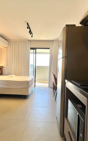Studio para alugar com 28m², 1 quarto e sem vaga Studio para alugar com 28m², 1 quarto e sem vagaCozinha