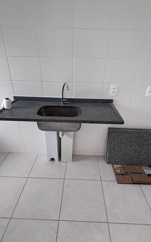 Apartamento à venda com 57m², 3 quartos e 2 vagas Apartamento à venda com 57m², 3 quartos e 2 vagasCozinha