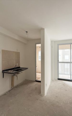 Apartamento à venda com 56m², 3 quartos e 1 vaga Apartamento à venda com 56m², 3 quartos e 1 vagaSala/Cozinha e Área de Serviço