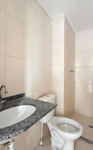 Apartamento à venda com 56m², 3 quartos e 1 vaga Apartamento à venda com 56m², 3 quartos e 1 vagaBanheiro