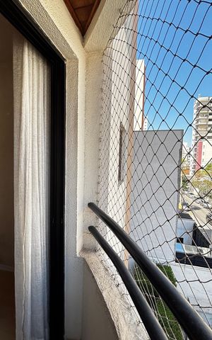 Apartamento para alugar com 55m², 2 quartos e 1 vagaQuarto 2 Varanda