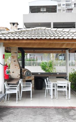 Apartamento à venda com 51m², 2 quartos e 1 vagaChurrasqueira