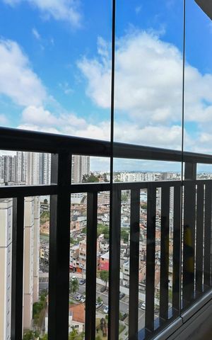 Apartamento à venda com 51m², 2 quartos e 1 vagaVaranda