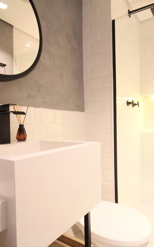 Apartamento à venda com 56m², 1 quarto e 1 vagaBanheiro