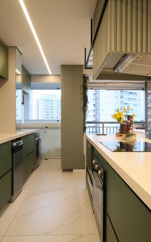 Apartamento à venda com 56m², 1 quarto e 1 vagaCozinha