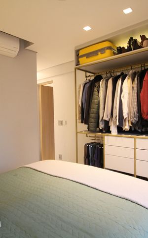Apartamento à venda com 56m², 1 quarto e 1 vagaSuíte