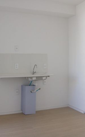 Apartamento à venda com 31m², 2 quartos e sem vagaSala e Cozinha Integrada