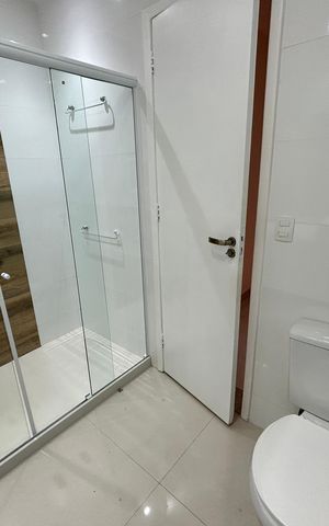 Casa para alugar com 50m², 3 quartos e 2 vagasBanheiro da Suíte