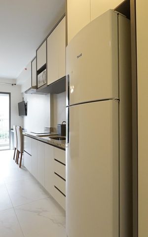 Studio para alugar com 28m², 1 quarto e sem vagaCozinha