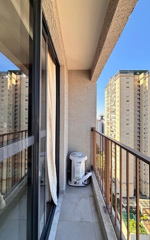 Studio para alugar com 25m², 1 quarto e sem vaga Studio para alugar com 25m², 1 quarto e sem vagaVaranda
