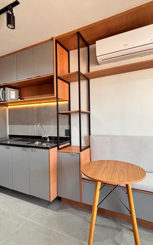 Studio para alugar com 25m², 1 quarto e sem vaga Studio para alugar com 25m², 1 quarto e sem vagaStudio