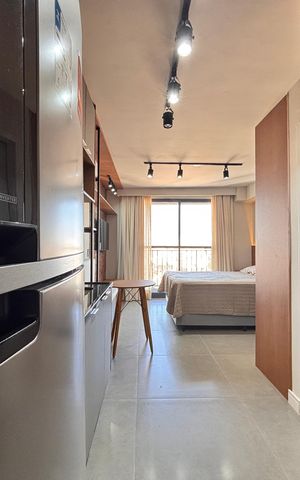 Studio para alugar com 25m², 1 quarto e sem vaga Studio para alugar com 25m², 1 quarto e sem vagaStudio