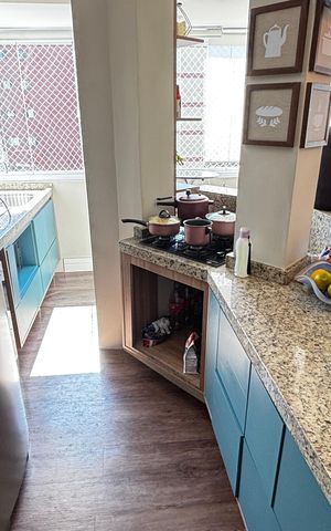 Apartamento à venda com 63m², 2 quartos e 2 vagas Apartamento à venda com 63m², 2 quartos e 2 vagasCozinha