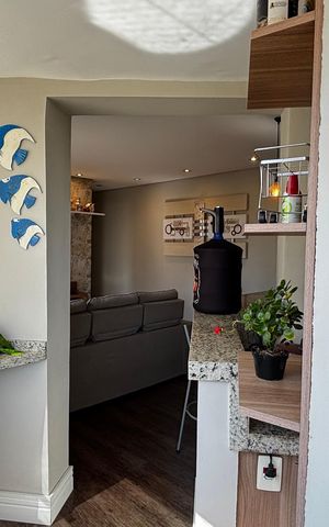 Apartamento à venda com 63m², 2 quartos e 2 vagas Apartamento à venda com 63m², 2 quartos e 2 vagasSala - Sala de Jantar Varanda