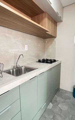 Apartamento para alugar com 31m², 1 quarto e sem vagaCozinha e área de serviço