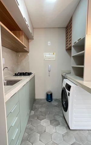 Apartamento para alugar com 31m², 1 quarto e sem vagaCozinha e área de serviço
