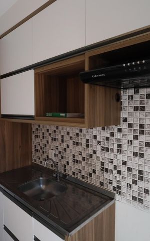 Apartamento à venda com 50m², 2 quartos e 1 vagaCozinha e Área de Serviço