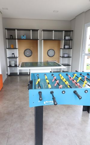 Apartamento à venda com 50m², 2 quartos e 1 vagaÁrea comum - Sala de jogos