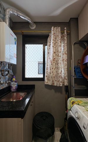 Apartamento à venda com 47m², 2 quartos e 1 vaga Apartamento à venda com 47m², 2 quartos e 1 vagaLavanderia